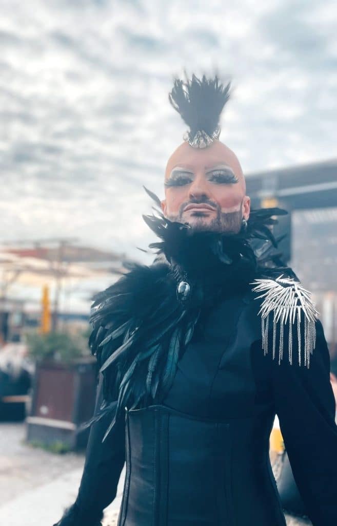 Le Cordeau, Drag queen Patchouli à Folle de Rage, Montpellier